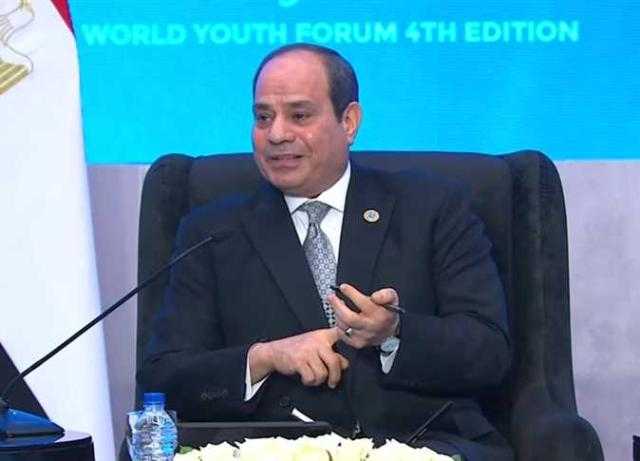 السيسي : ”حرية الرأي مكفولة للجميع في مصر” (فيديو)