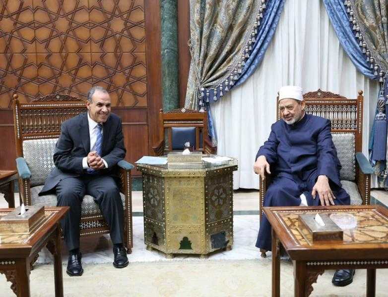‏ شيخ الأزهر يستقبل وزير الخارجية المصري للتهنئة بنجاح جولة فضيلته إلى جنوب شرق آسيا