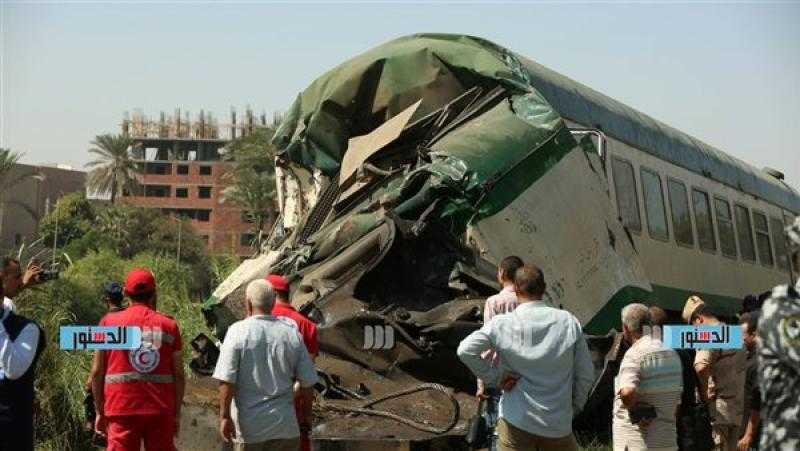 محاسبة المتسببين وخروج المصابين.. القصة الكاملة لحادث تصادم قطار المنيا